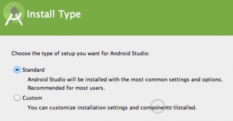 Android Studio Standard Install