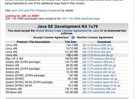 Get Java JDK 7